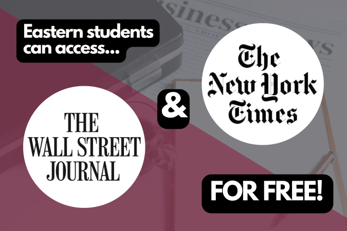 Create New York Times and Wall Street Journal accounts here