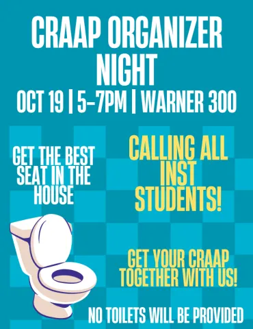 CRAAP Organizer Night